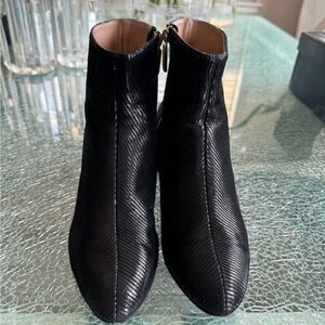 Dear Frances Elegant Black Ankle‎ Boots